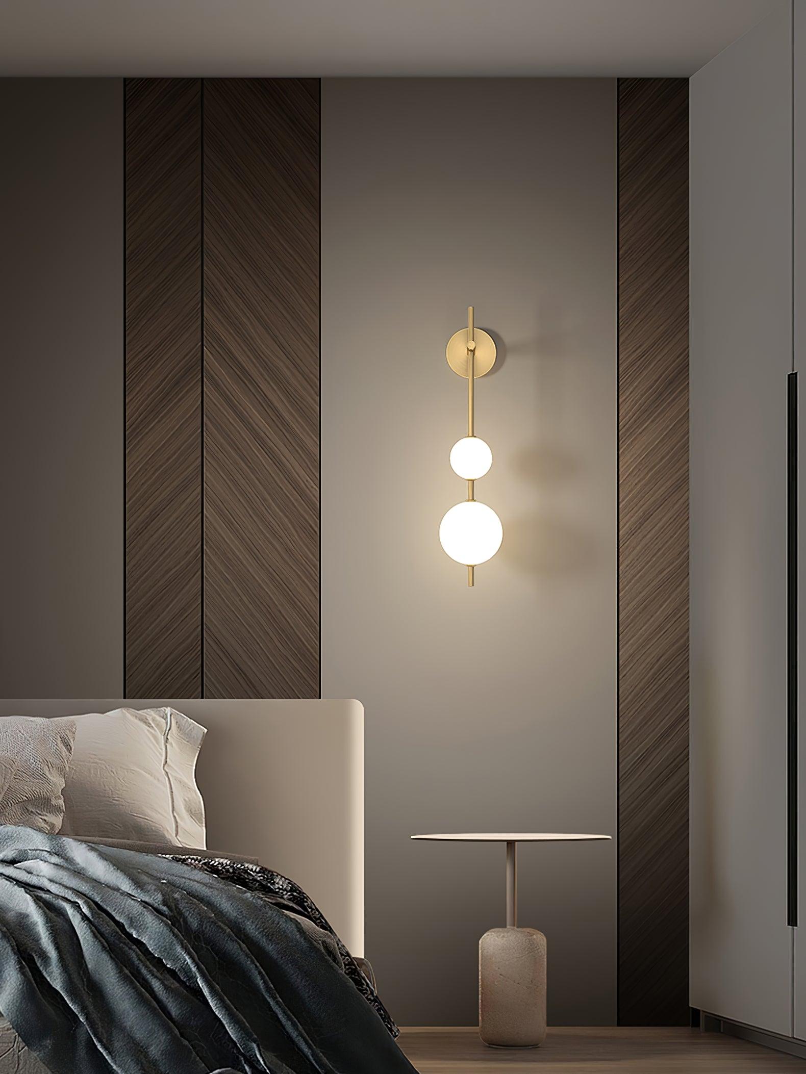Vertical Globe Plug-In Wall Light, Plug-In Wall Sconce, detail 9