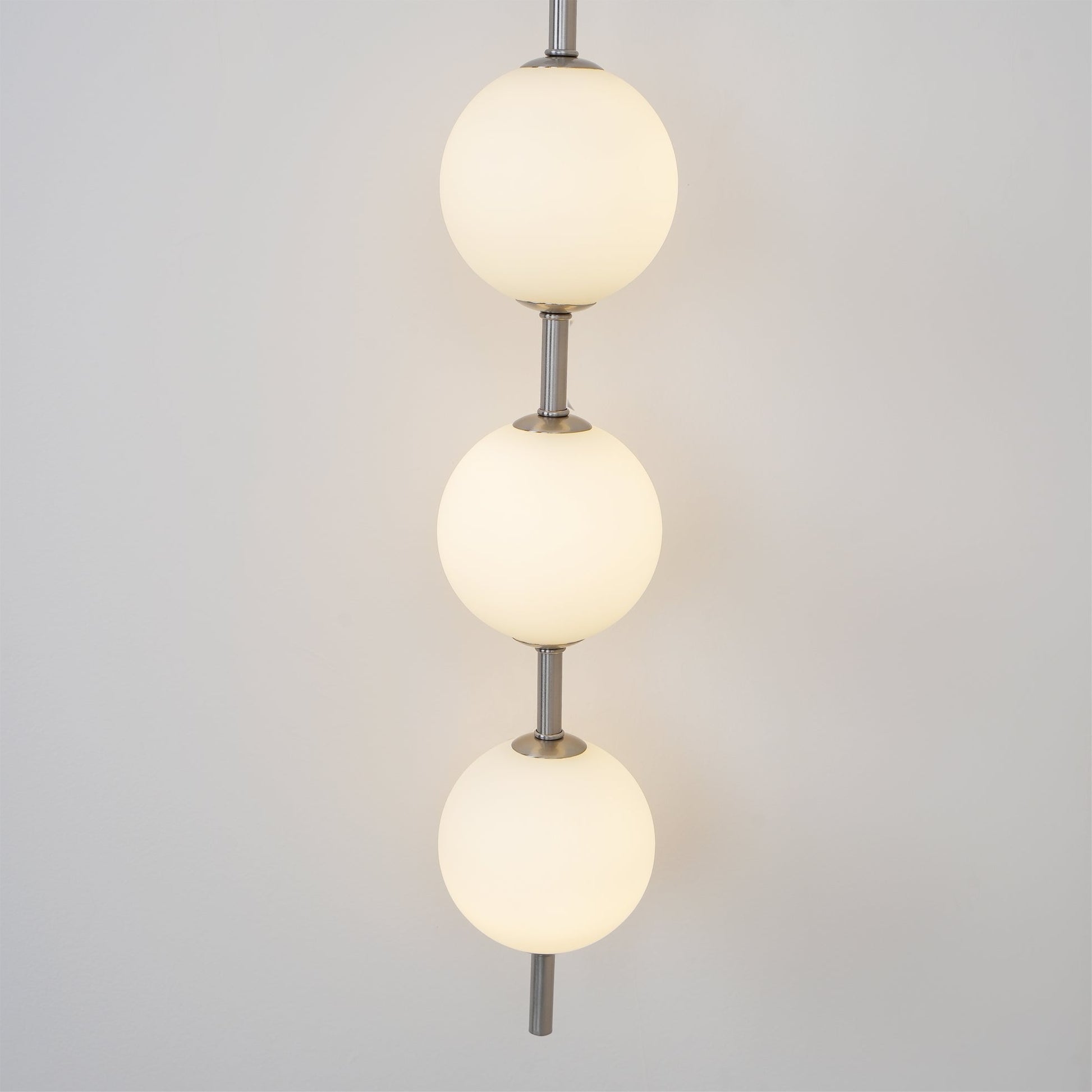Vertical Globe Lamp bracket Wall Light - Small Balls Size: Dia 10cm Brass, Hardwired Wall Sconce, detail 33
