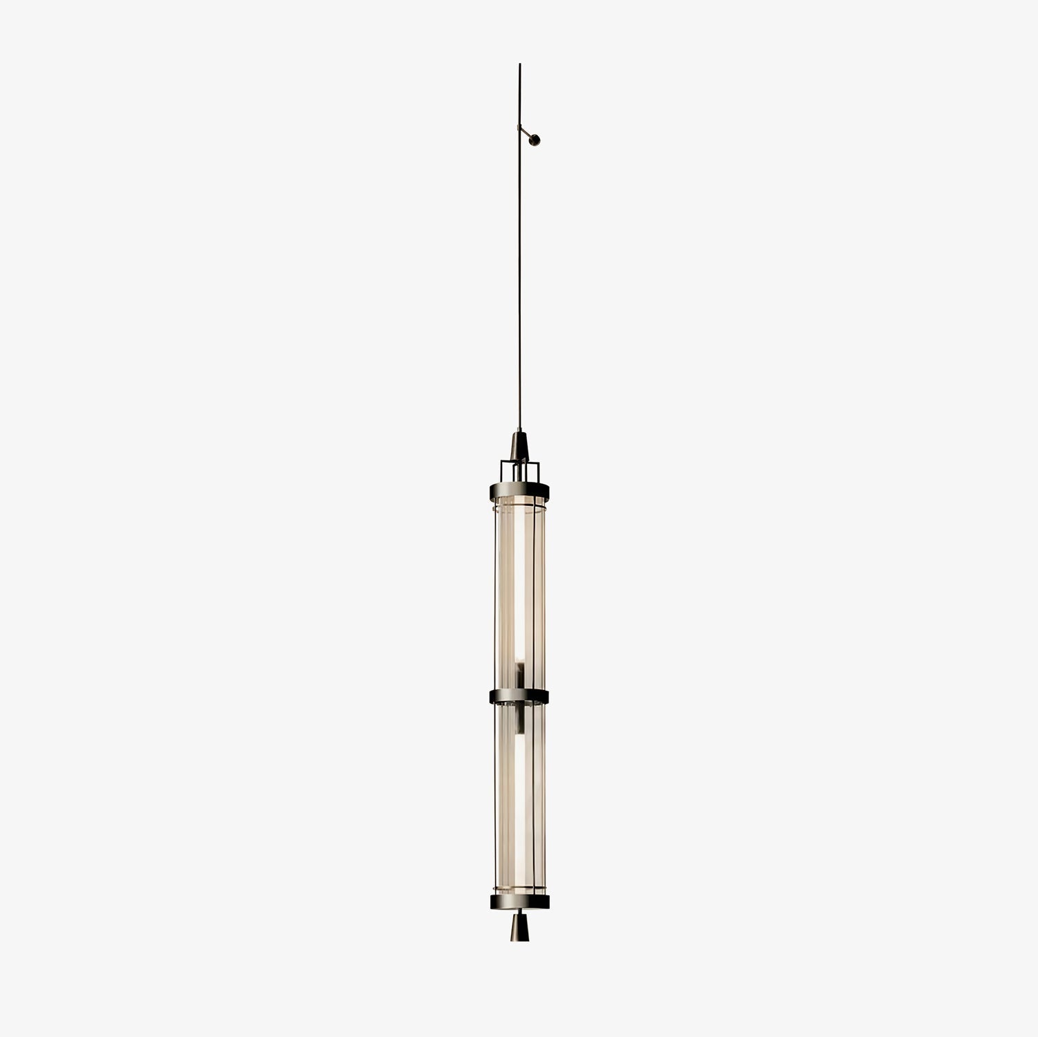 Vertical Bracket Light Wall Light, Hardwired Wall Sconce, Metal, Φ 5.9″ x H 47.2″