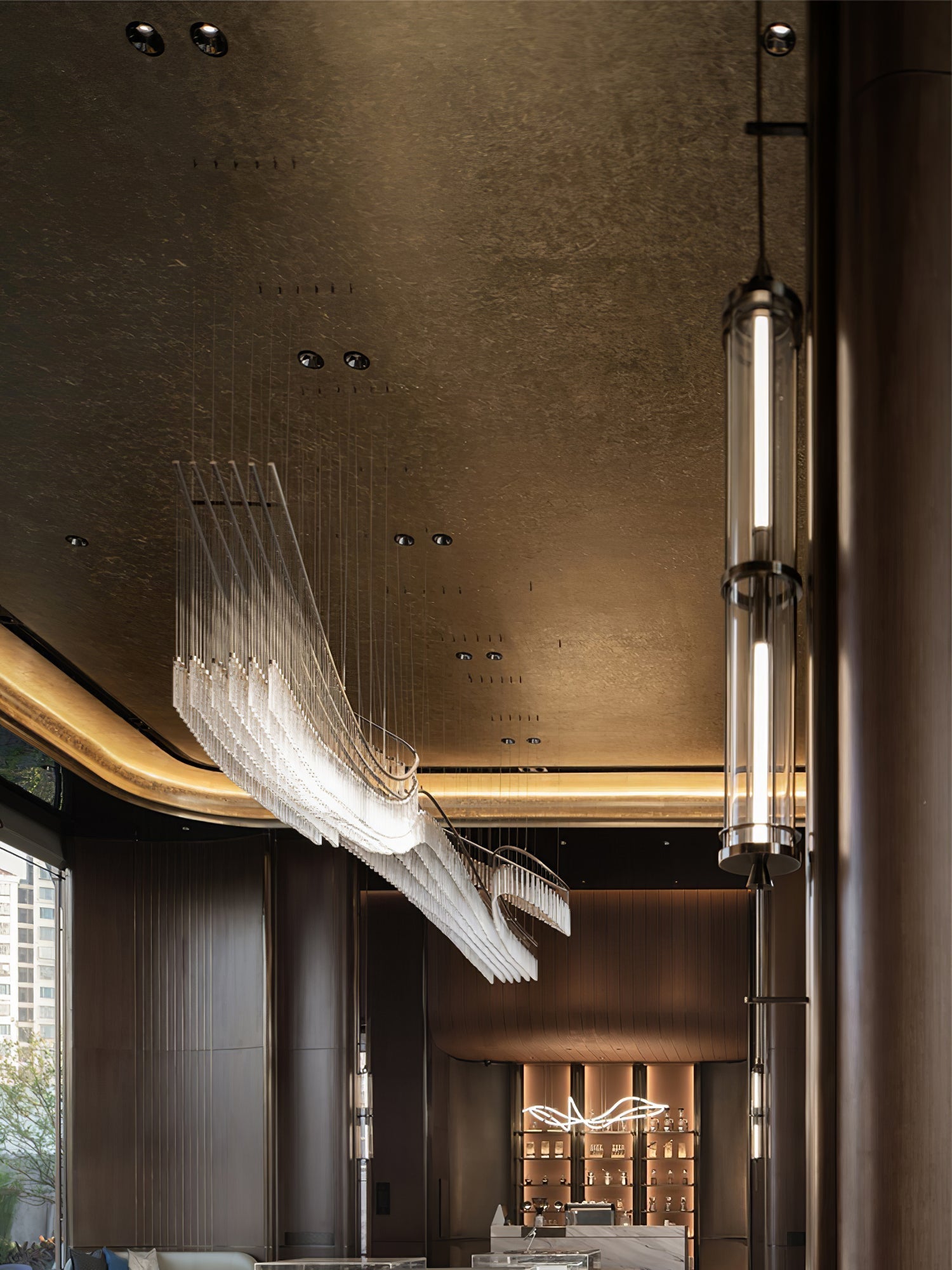 Vertical Bracket Light Wall Light, Hardwired Wall Sconce, detail 11