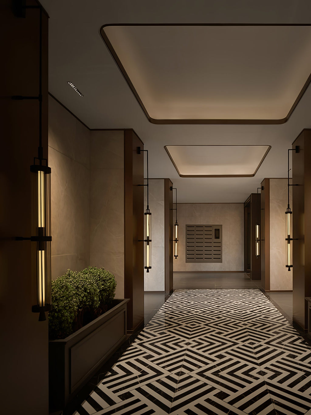 Vertical Bracket Light Wall Light, Hardwired Wall Sconce, detail 15