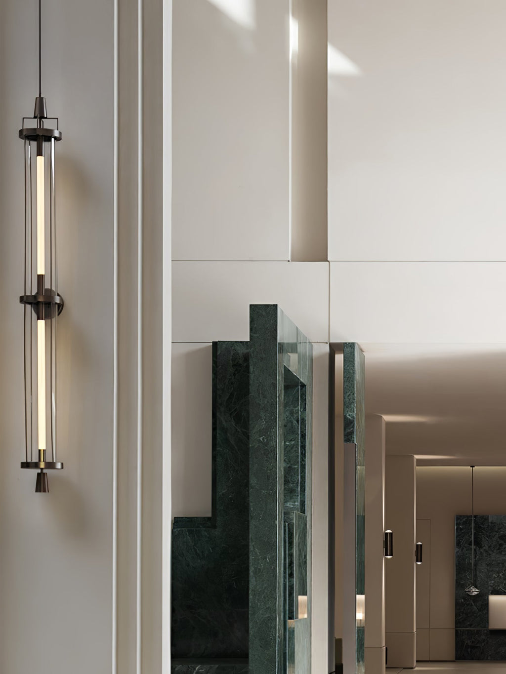 Vertical Bracket Light Wall Light, Hardwired Wall Sconce, detail 3