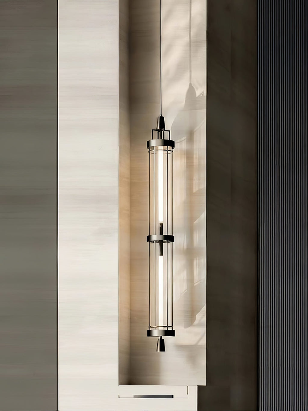 Vertical Bracket Light Wall Light, Hardwired Wall Sconce, detail 22