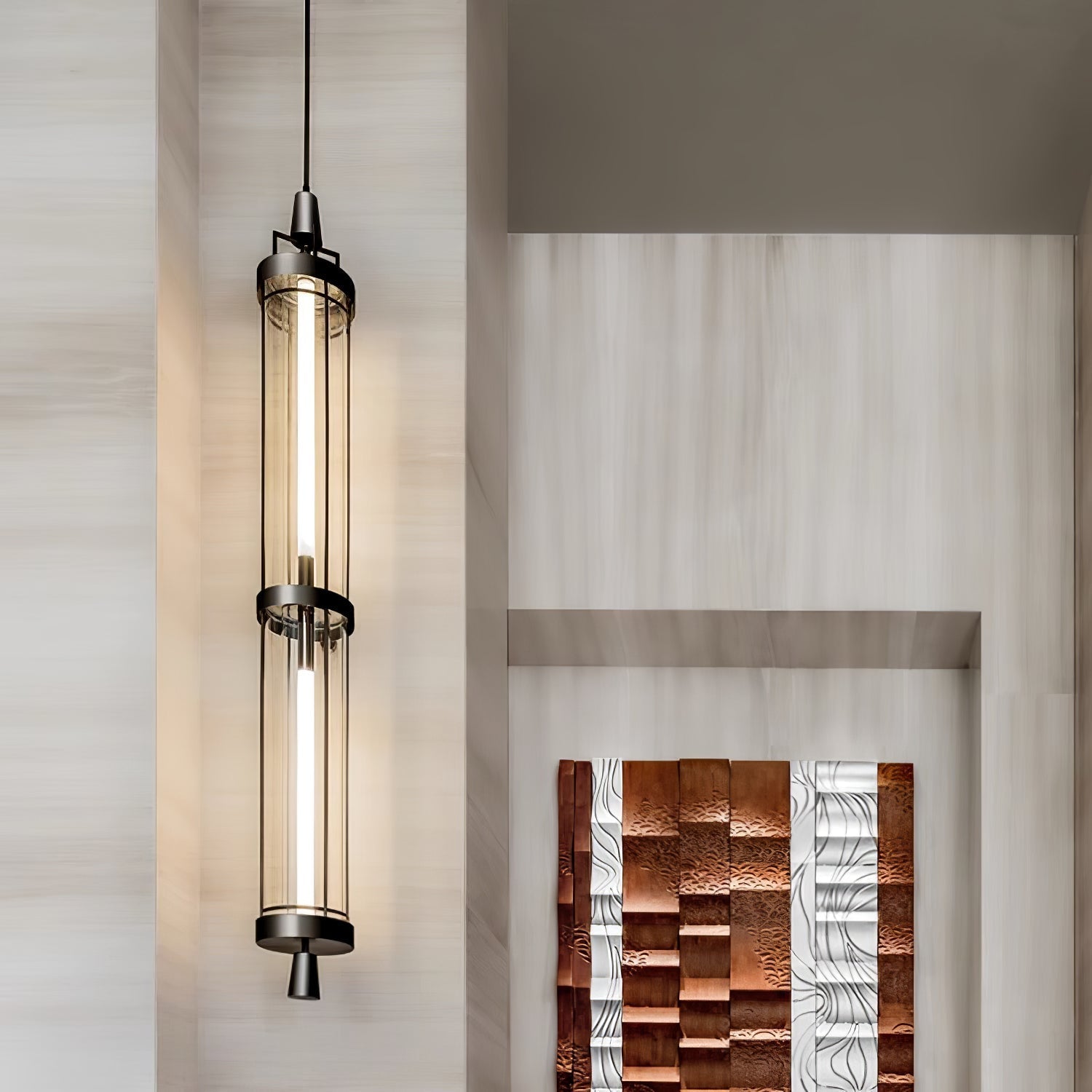 Vertical Bracket Light Wall Light, Hardwired Wall Sconce, detail 23