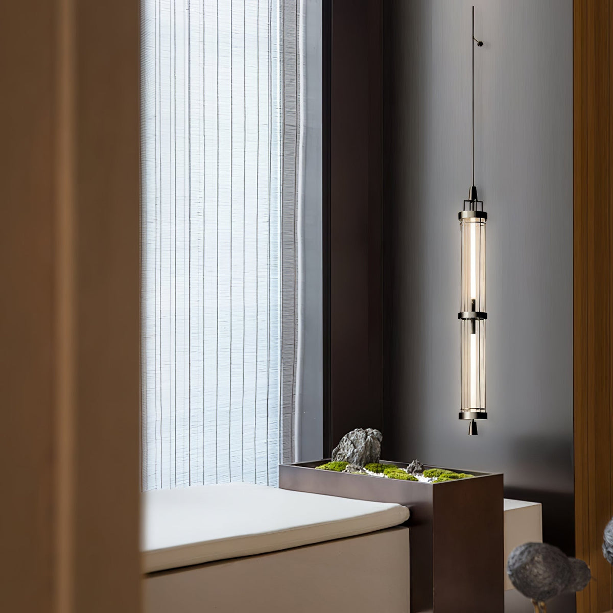 Vertical Bracket Light Wall Light, Hardwired Wall Sconce, detail 5