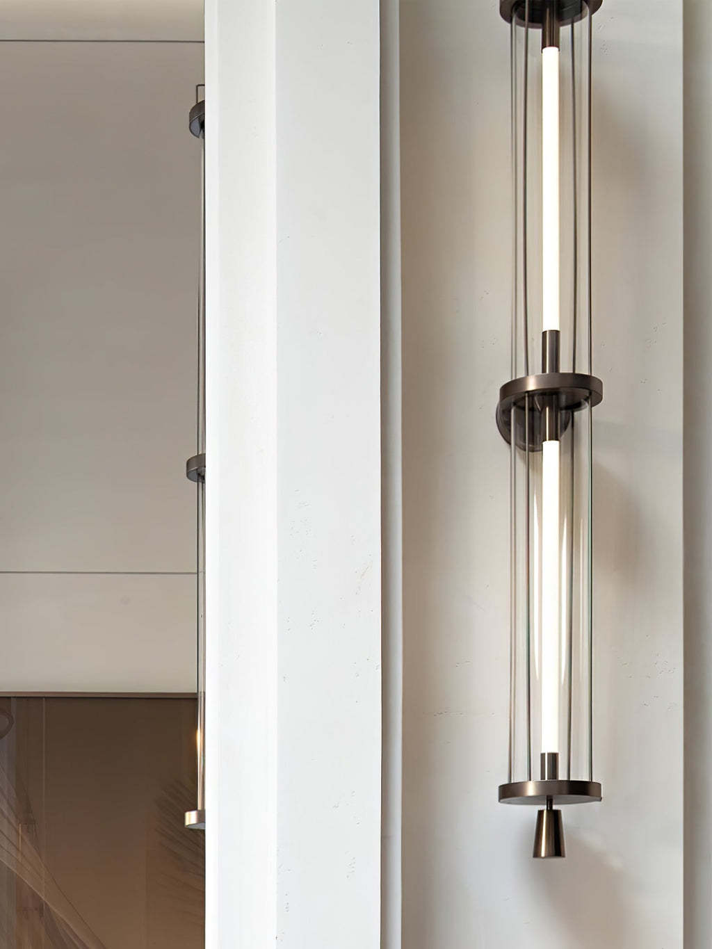 Vertical Bracket Light Wall Light, Hardwired Wall Sconce, detail 8