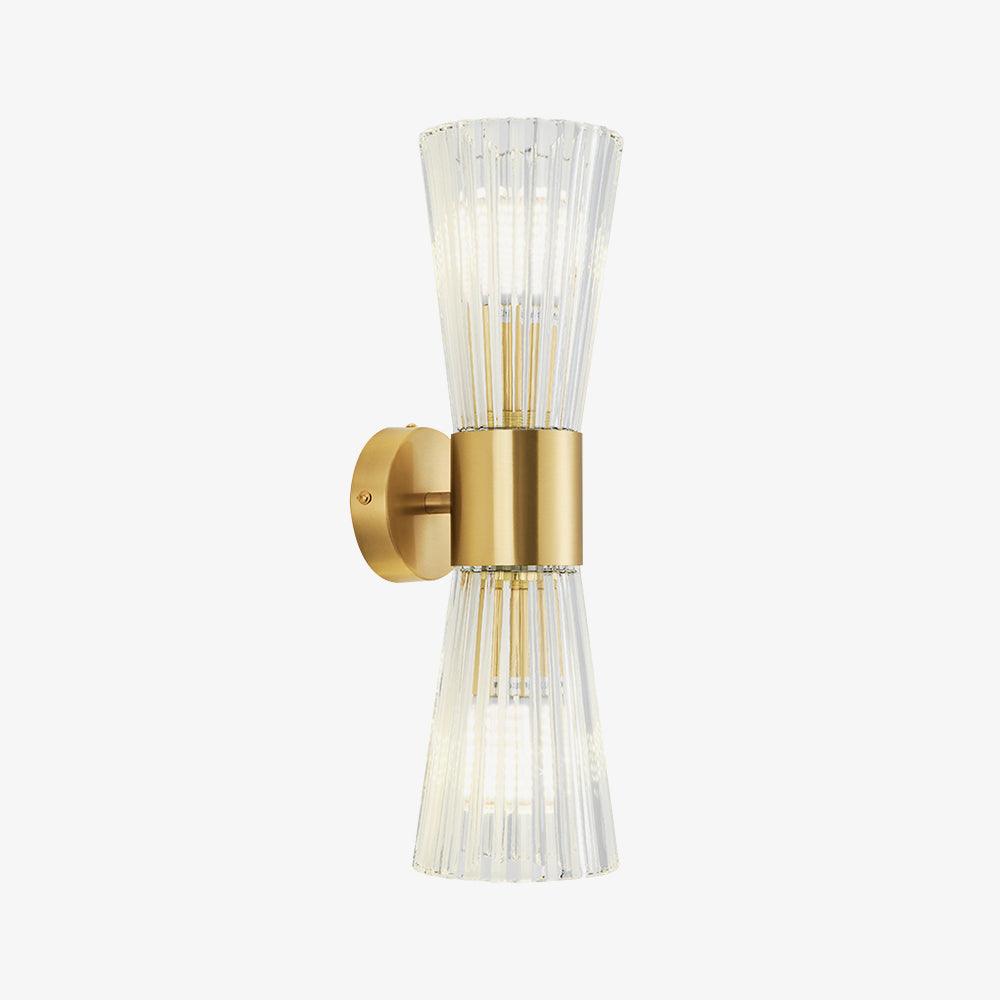 Vesta Wall Light, Hardwired Wall Sconce, Iron, Dia 12cm x H 40cm