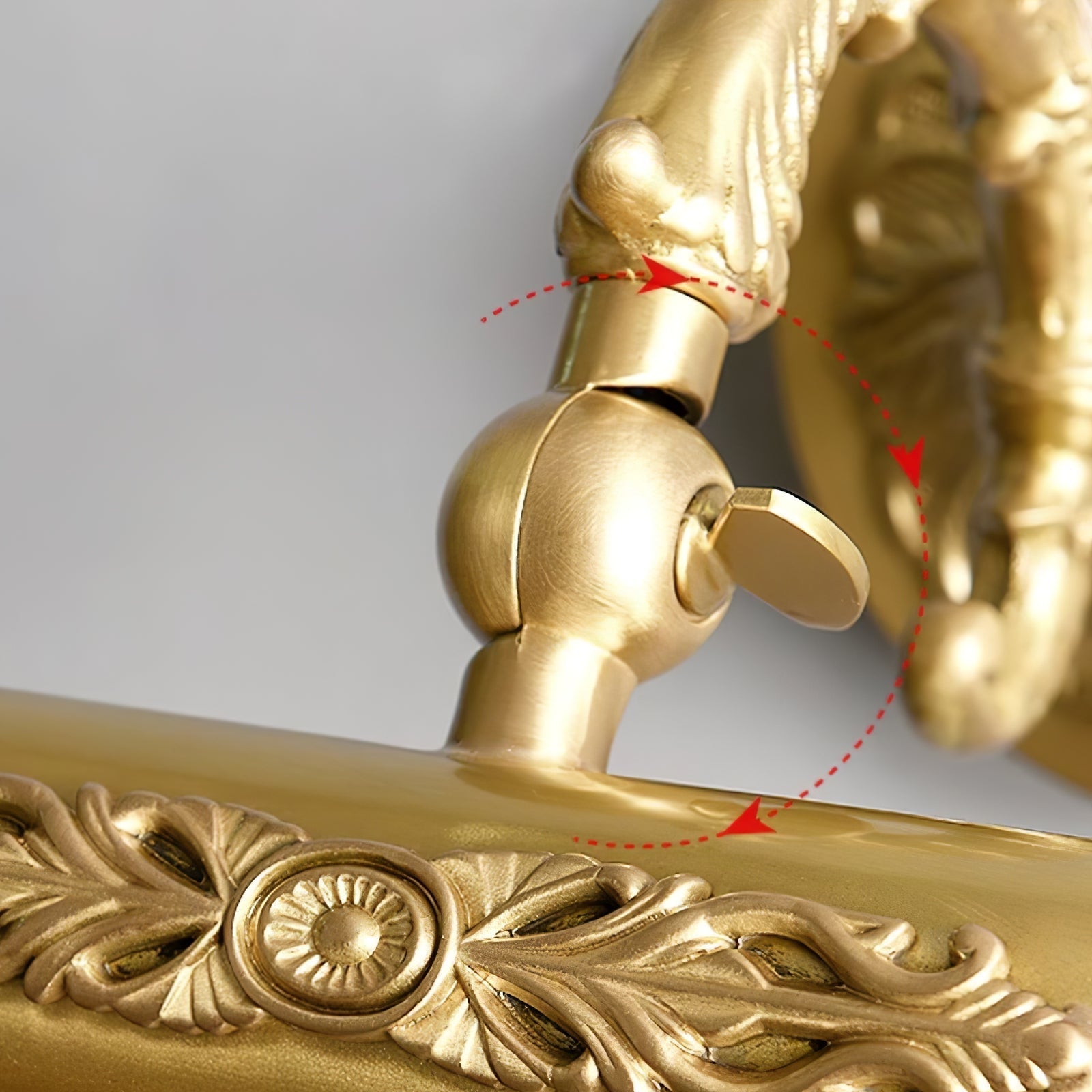 Victoria Vanity Wall Fixture, Bathroom Vanity Light, detail 8