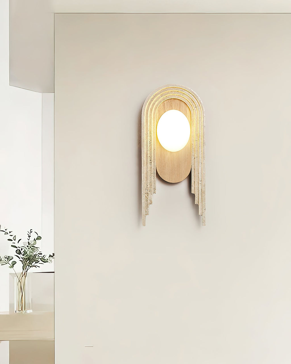 Vima Wall Light, Hardwired Wall Sconce, detail 3