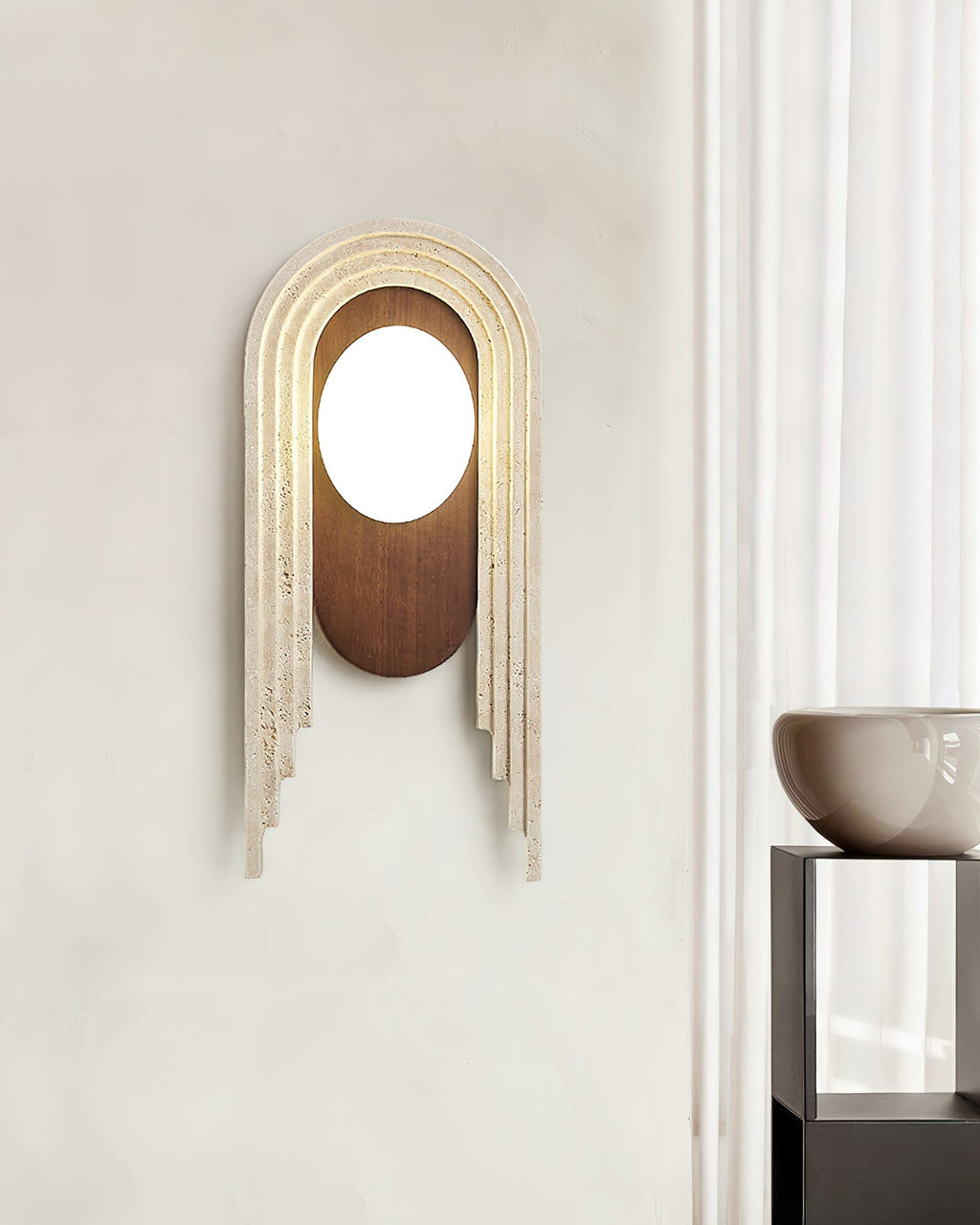 Vima Wall Light, Hardwired Wall Sconce, detail 2