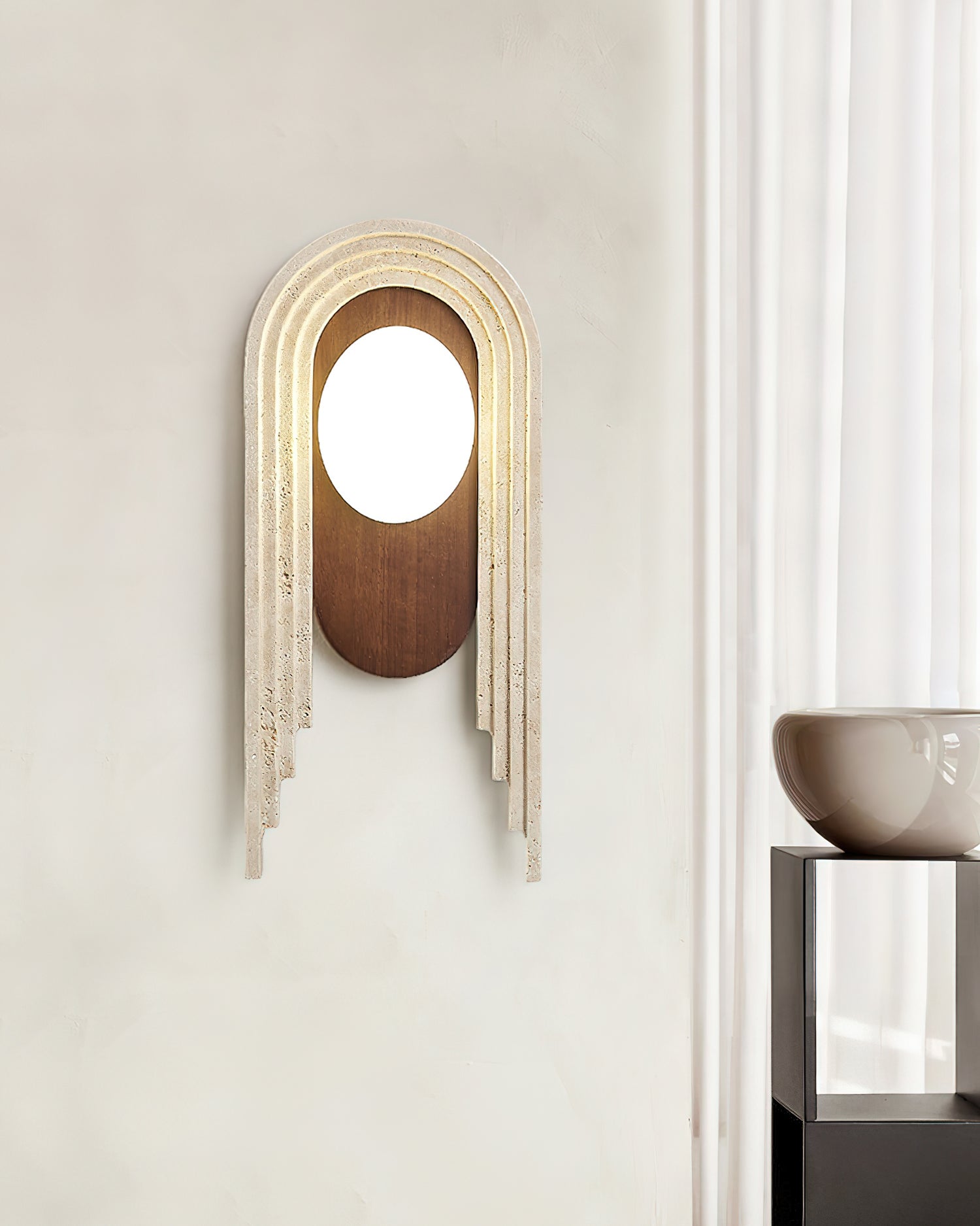 Vima Wall Light, Hardwired Wall Sconce, detail 2