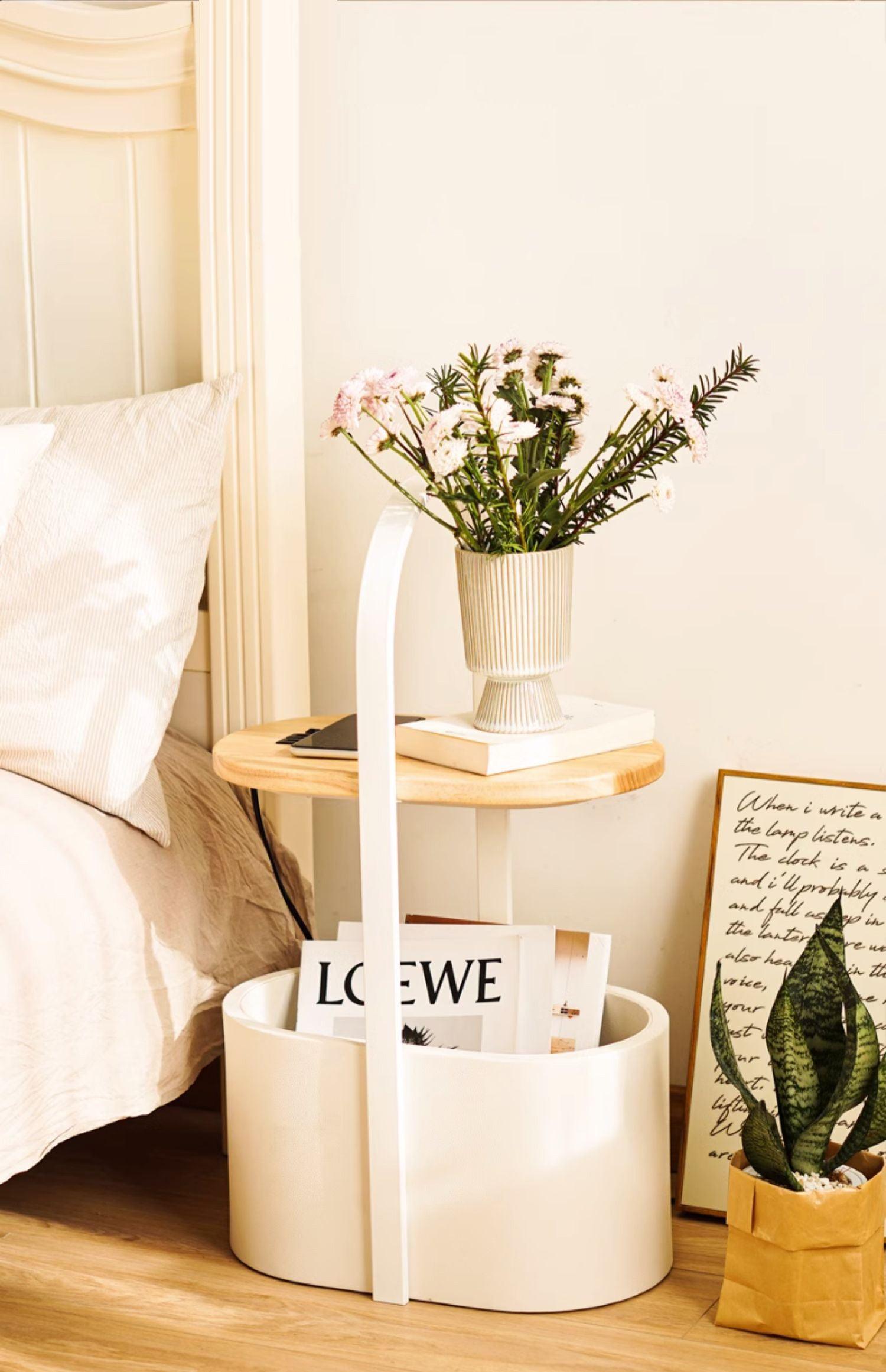Vinda Basket Table Light, Bedside Table Lamp, detail 2