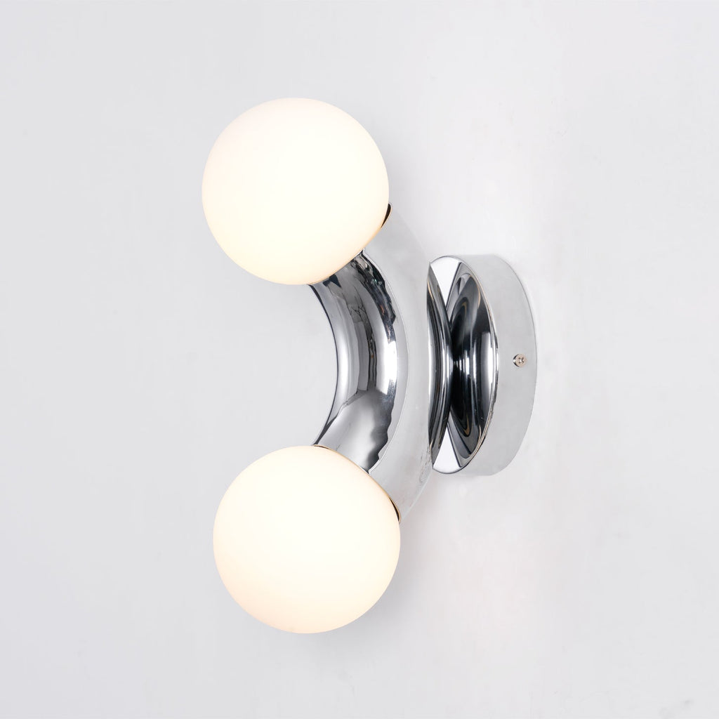 Vine Wall Light, Bedroom Wall Sconce, Steel, Dia 10cm x H 30cm