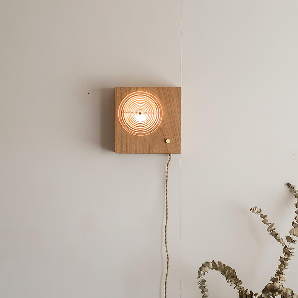 Vintage Camera Wall Light, Plug-In Wall Sconce, detail 3