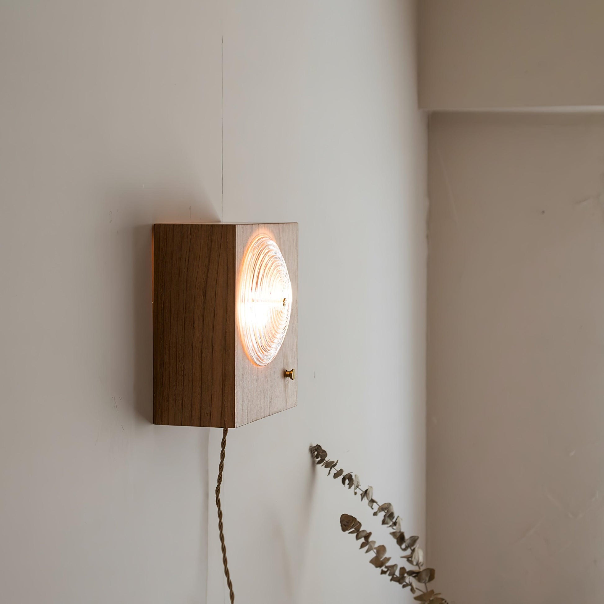 Vintage Camera Wall Light, Plug-In Wall Sconce, detail 4
