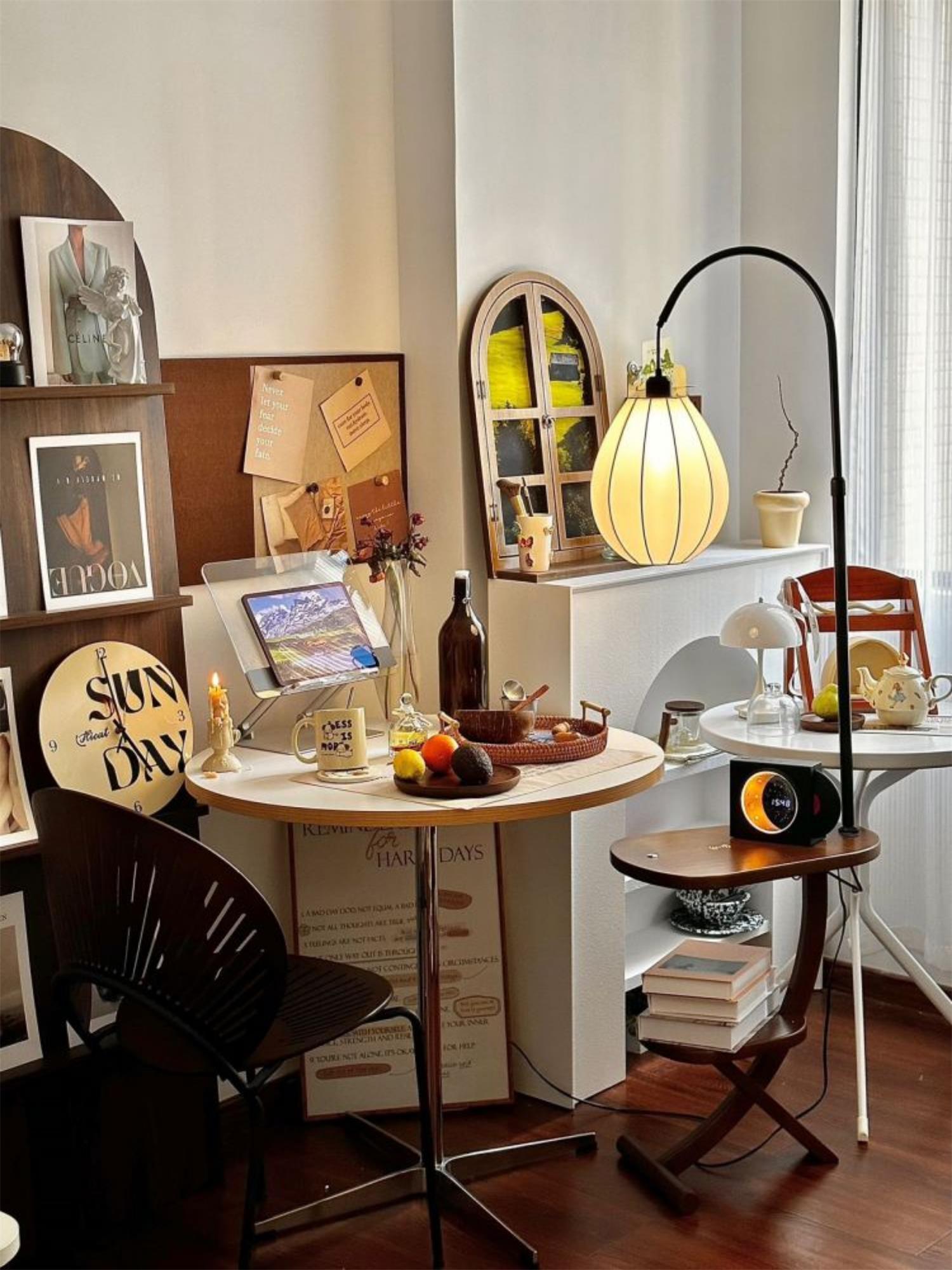 Vintage Magazine Floor Light 18.9", Floor Lamp, detail 6