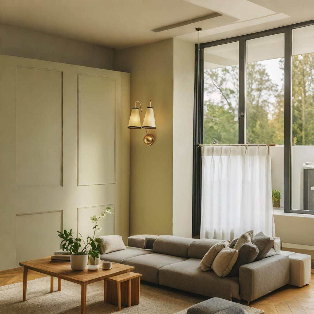 Vireo Twin Wall Light, Hardwired Wall Sconce, detail 13