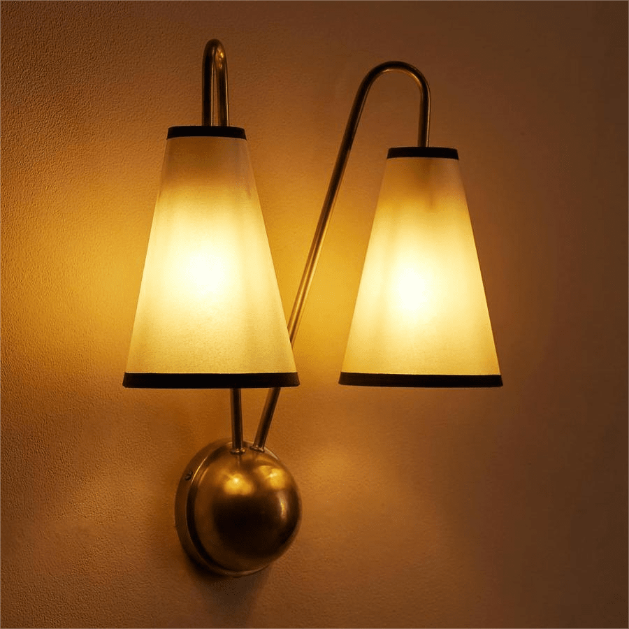 Vireo Twin Wall Light, Hardwired Wall Sconce, detail 14
