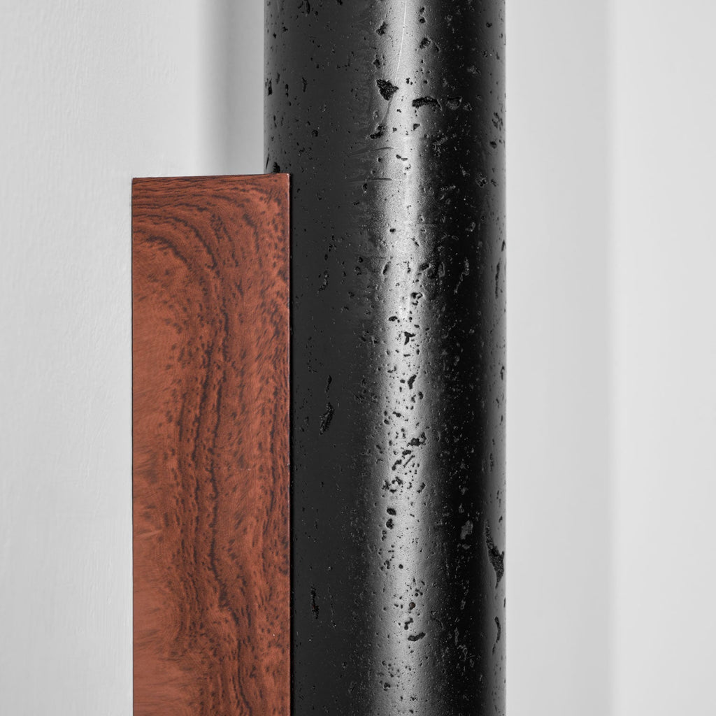 Volcanic Noir Wall Light, Hardwired Wall Sconce, detail 34