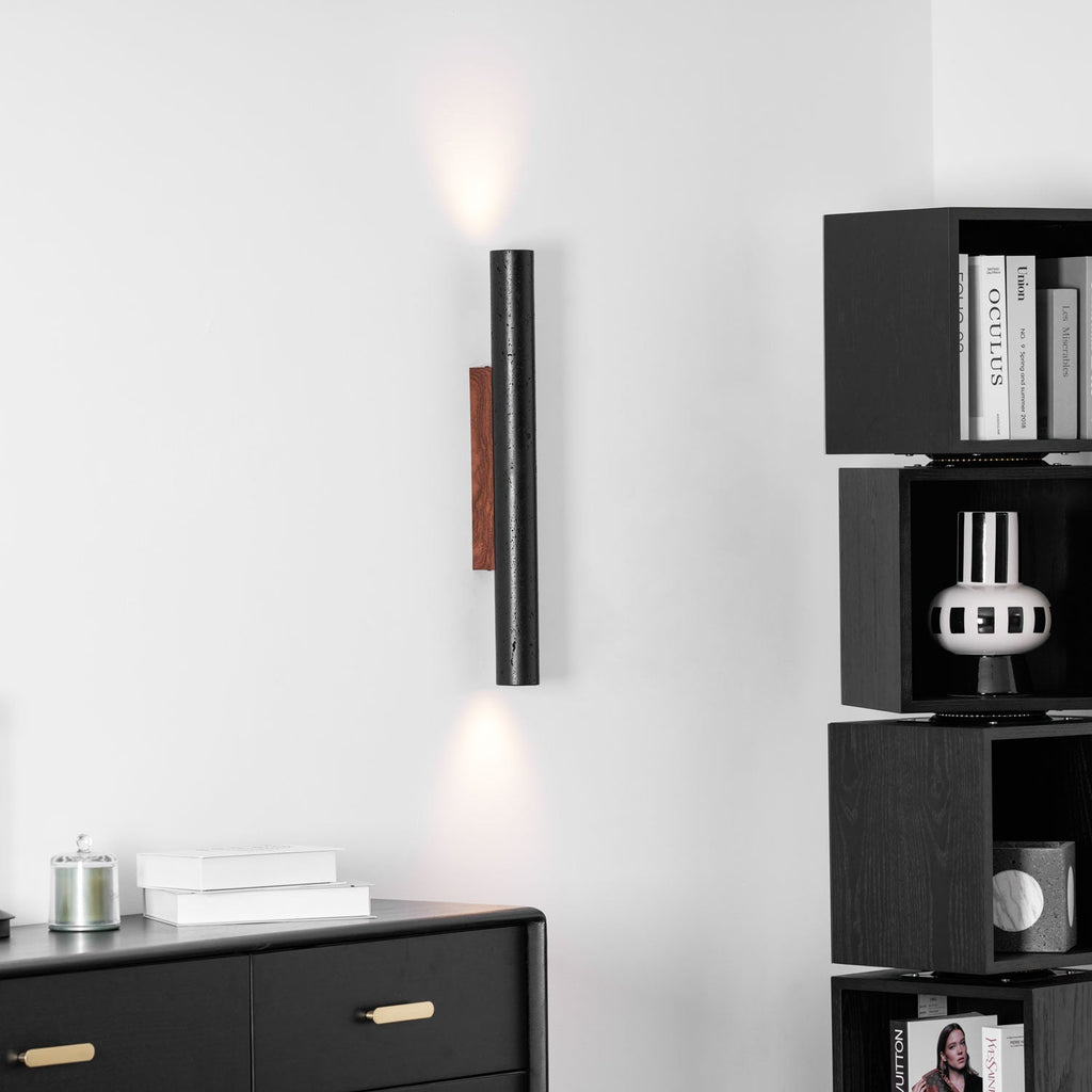 Volcanic Noir Wall Light, Hardwired Wall Sconce, detail 26