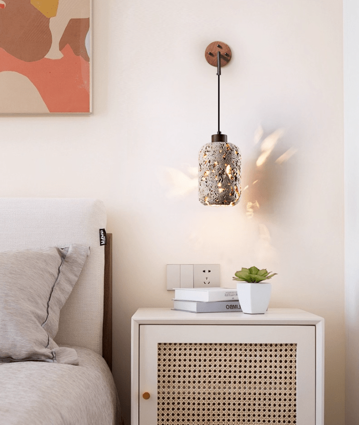 Volcanic Glow Wall Light, Hardwired Wall Sconce, detail 2
