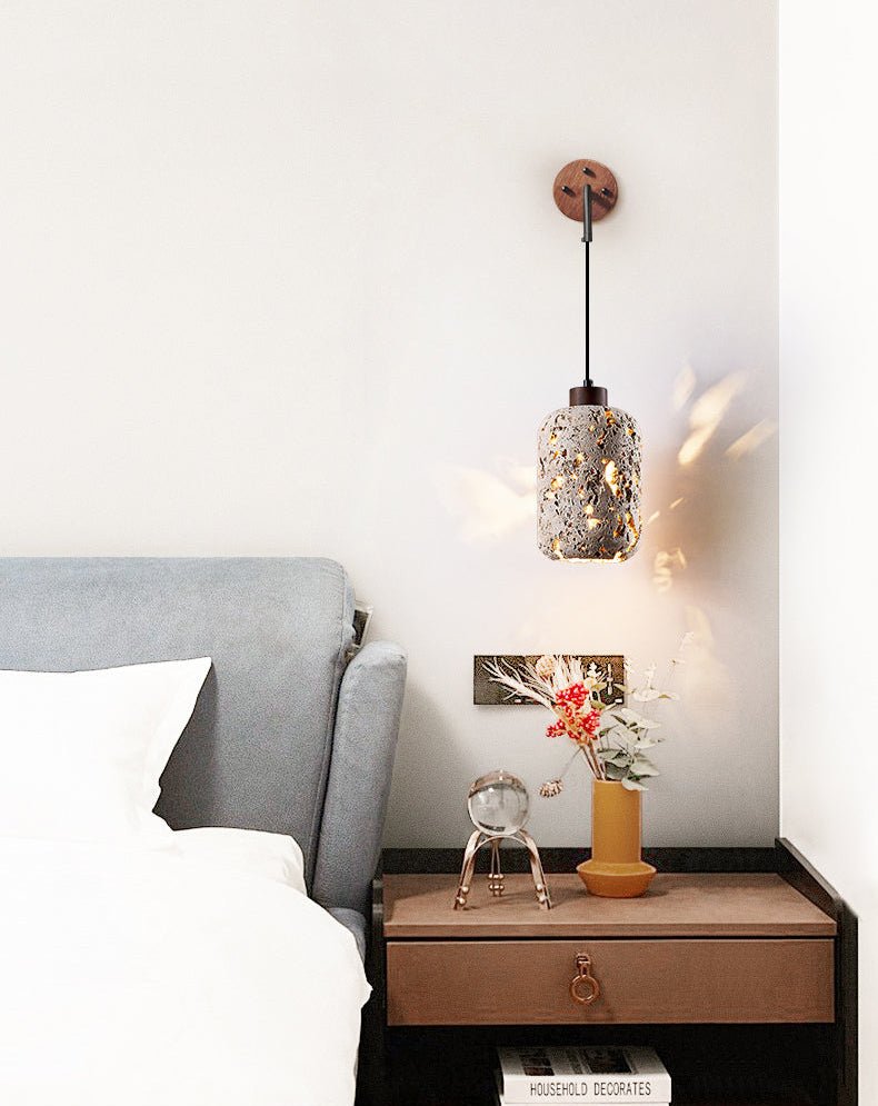 Volcanic Glow Wall Light, Hardwired Wall Sconce, detail 3