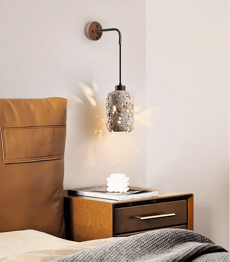 Volcanic Glow Wall Light, Hardwired Wall Sconce, detail 4