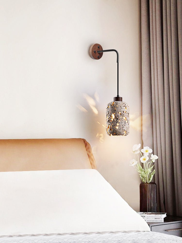 Volcanic Glow Wall Light, Hardwired Wall Sconce, detail 5