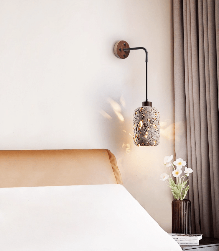 Volcanic Glow Wall Light, Hardwired Wall Sconce, detail 6
