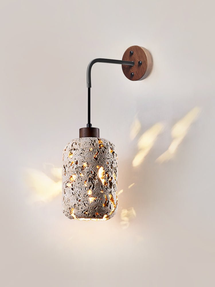 Volcanic Glow Wall Light, Hardwired Wall Sconce, detail 7