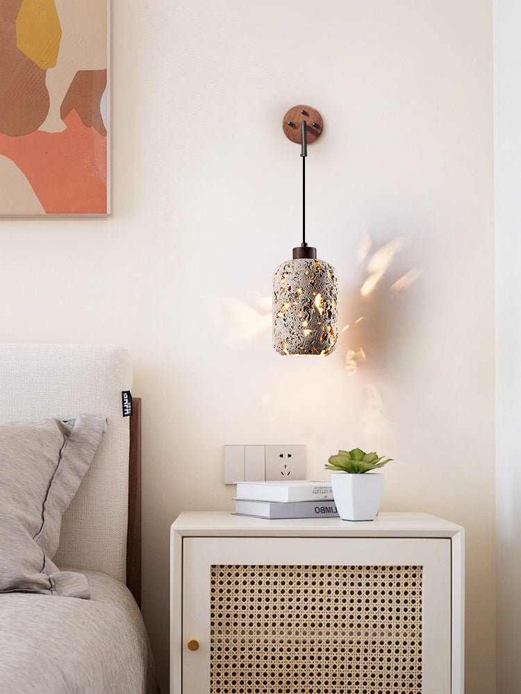 Volcanic Glow Wall Light, Hardwired Wall Sconce, detail 9