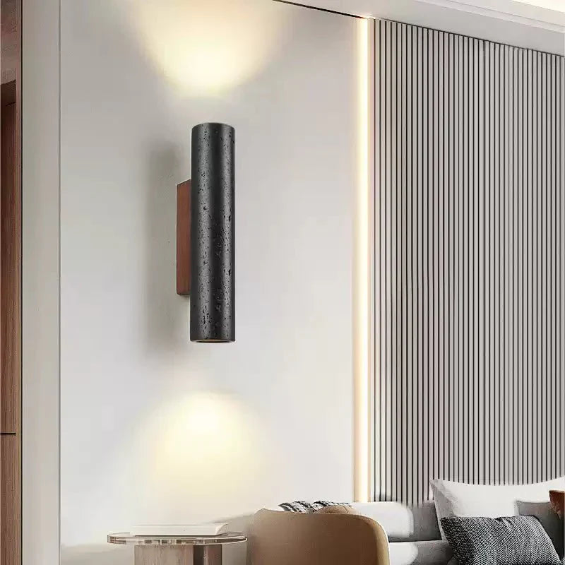 Volcanic Noir Wall Light, Hardwired Wall Sconce, detail 37