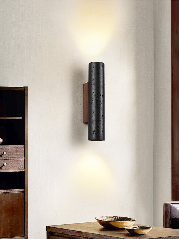 Volcanic Noir Wall Light, Hardwired Wall Sconce, detail 47