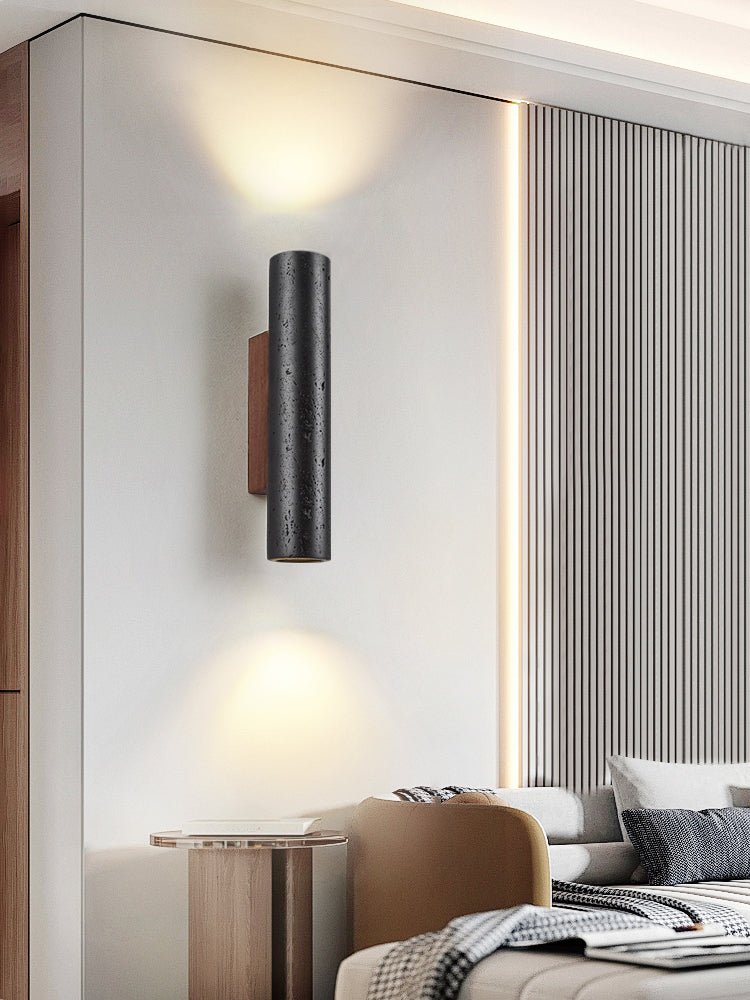 Volcanic Noir Wall Light, Hardwired Wall Sconce, detail 48