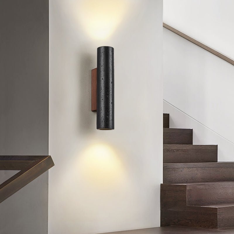 Volcanic Noir Wall Light, Hardwired Wall Sconce, detail 38