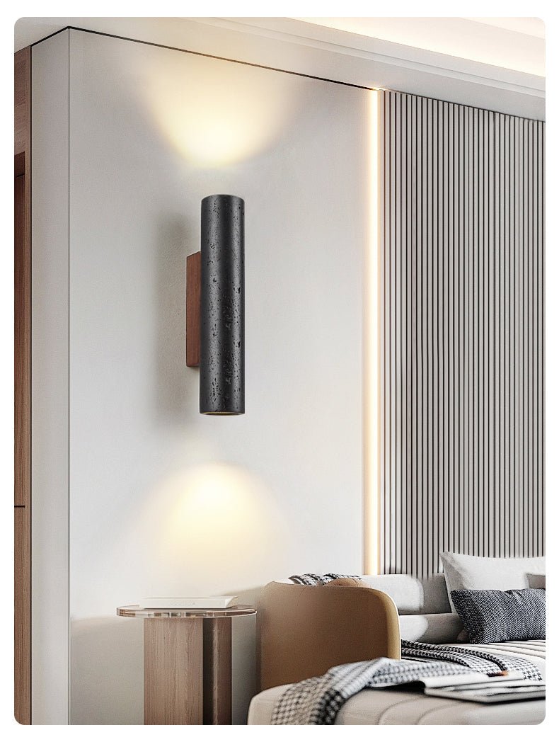 Volcanic Noir Wall Light, Hardwired Wall Sconce, detail 40