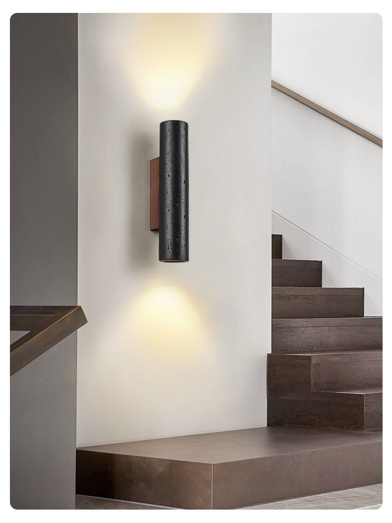 Volcanic Noir Wall Light, Hardwired Wall Sconce, detail 41