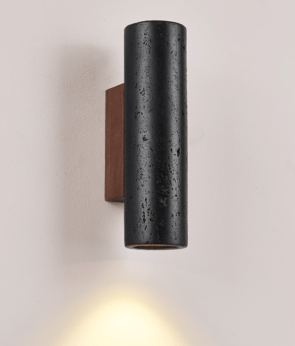 Volcanic Noir Wall Light, Hardwired Wall Sconce, detail 7