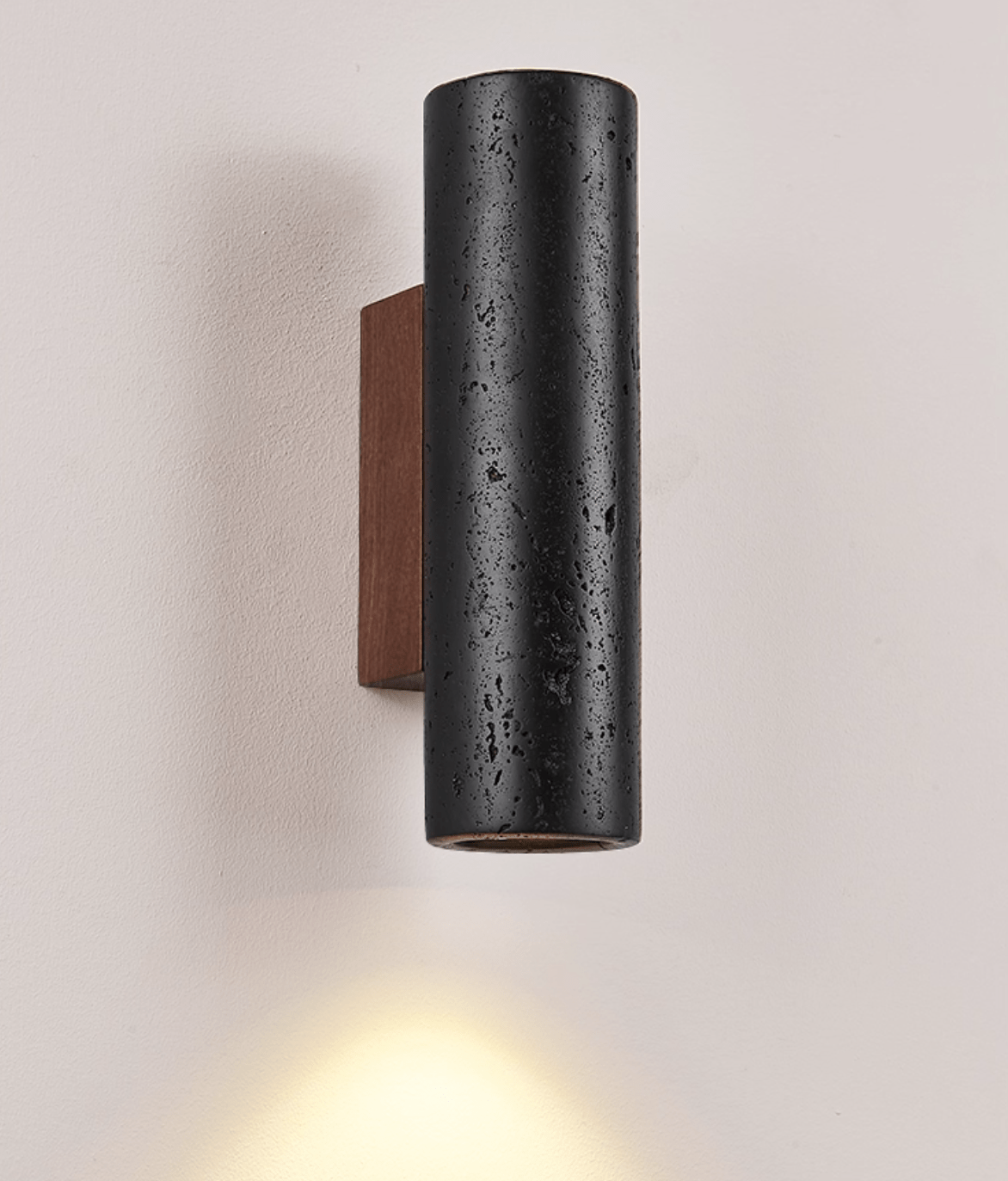 Volcanic Noir Wall Light, Hardwired Wall Sconce, detail 7