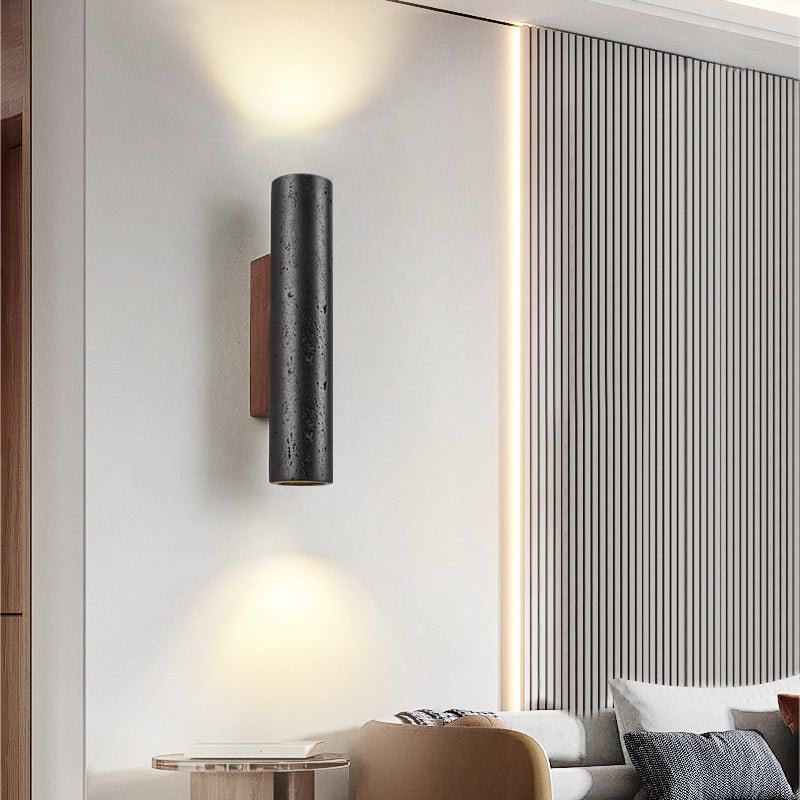 Volcanic Noir Wall Light, Hardwired Wall Sconce, detail 44