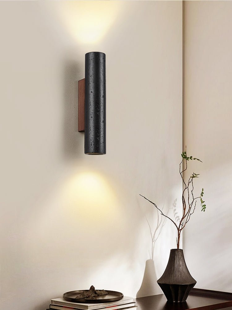 Volcanic Noir Wall Light, Hardwired Wall Sconce, detail 45