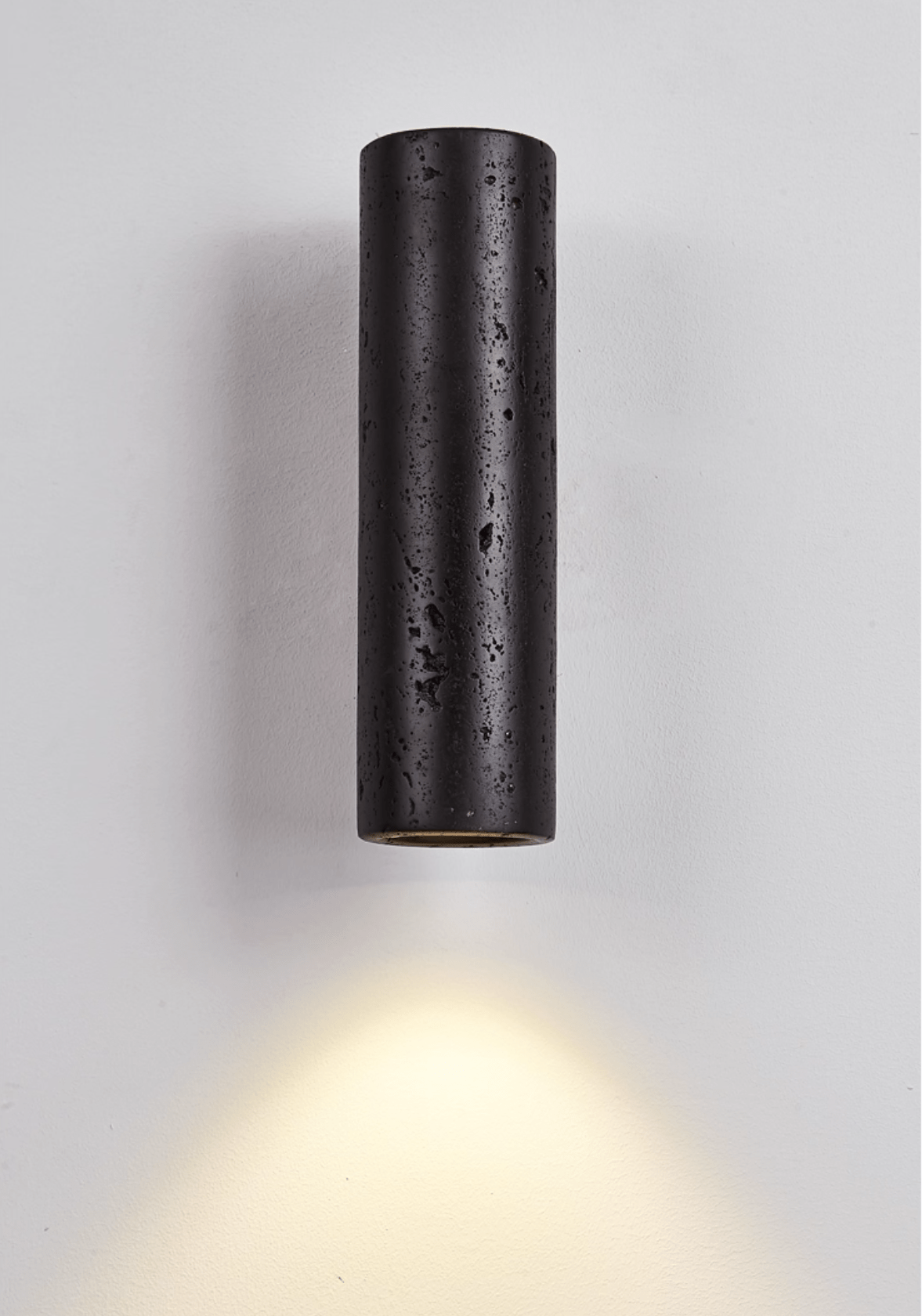 Volcanic Noir Wall Light, Hardwired Wall Sconce, detail 9