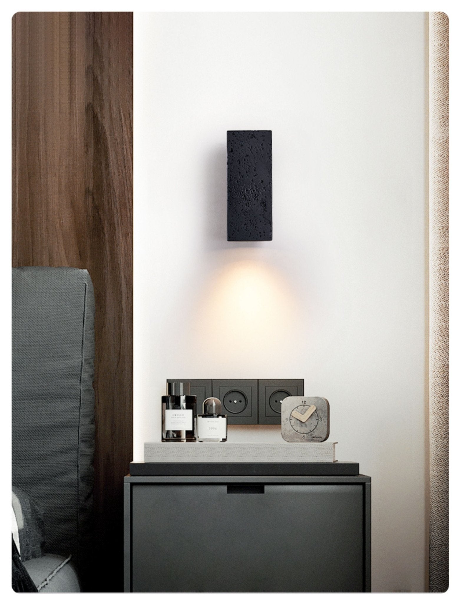 Volkris Wall Light, Hardwired Wall Sconce, detail 6