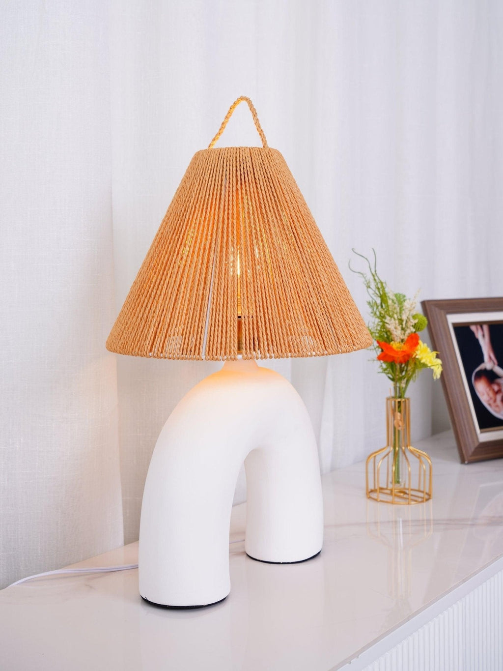 Arched Table Light, Bedside Table Lamp, detail 24