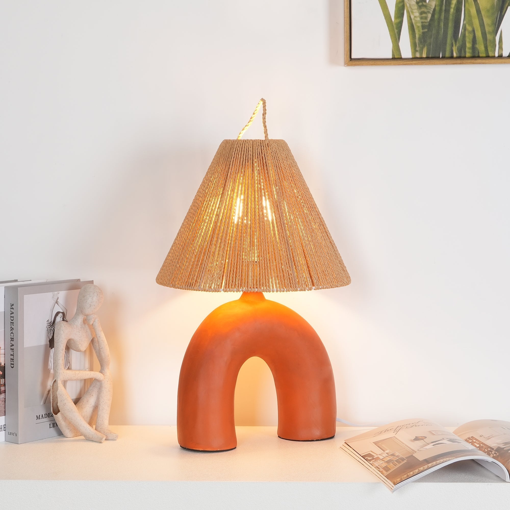 Arched Table Light, Bedside Table Lamp, detail 2