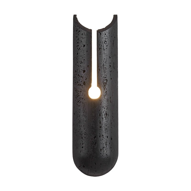 Vulca Split Stone Wall Light, Hardwired Wall Sconce, detail 16