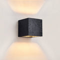 Vulcanis Cube Wall Light, Hardwired Wall Sconce, Metal, L 12cm x W 12cm x H 12cm