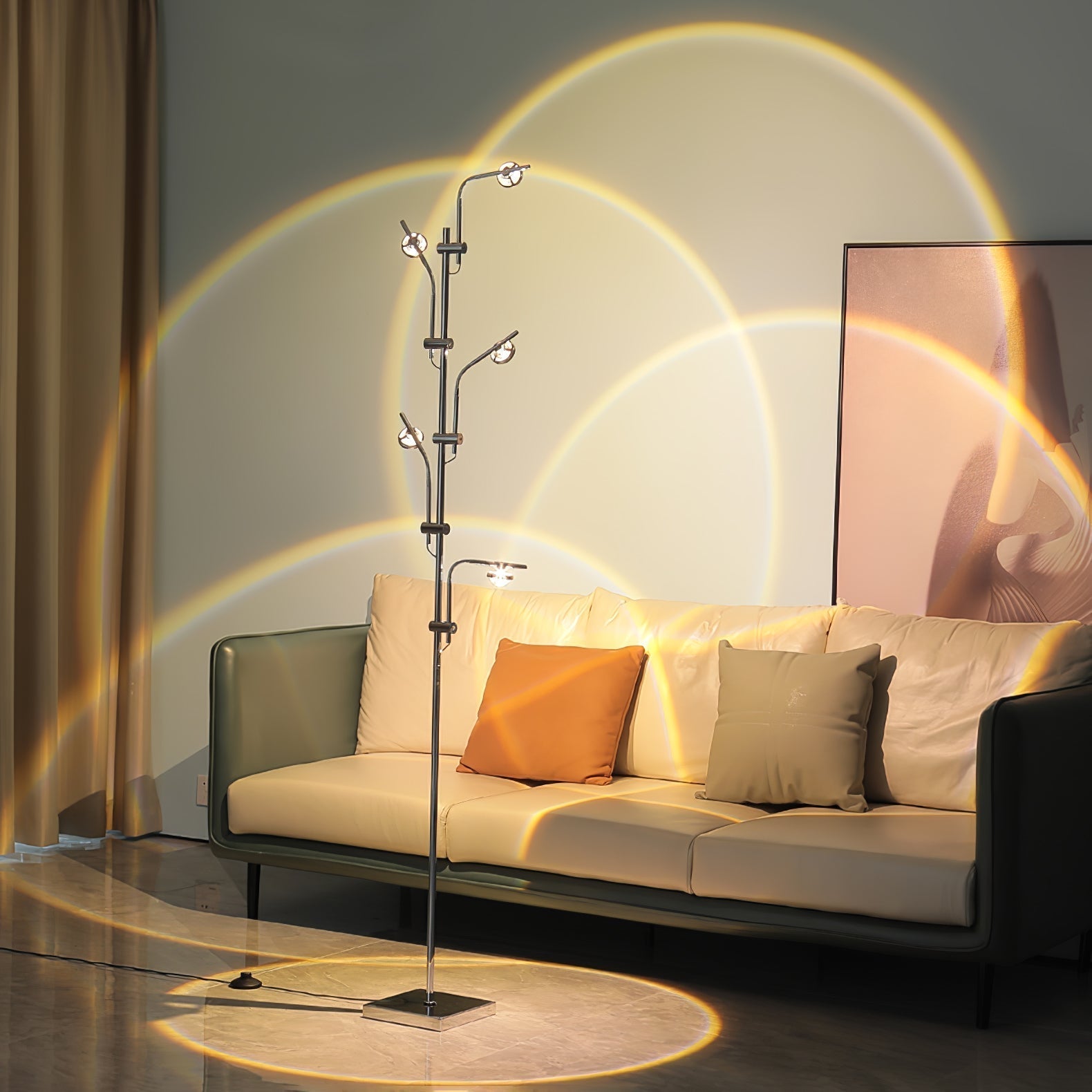 Wa Wa Floor Light, Floor Lamp, detail 3