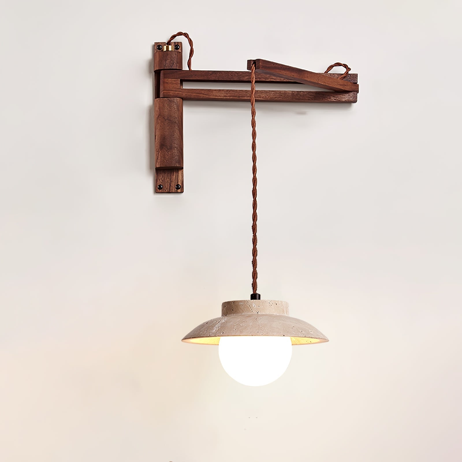 Artisan Arc Wall Light, Hardwired Wall Sconce, detail 6