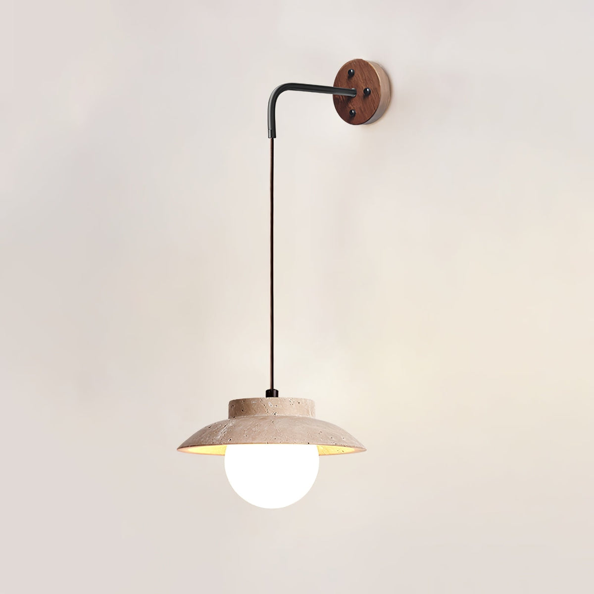 Artisan Arc Wall Light, Hardwired Wall Sconce, detail 7